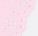 Салфетки маленькие "Английское кружево" 16 шт. (12,7 х 12,7см)