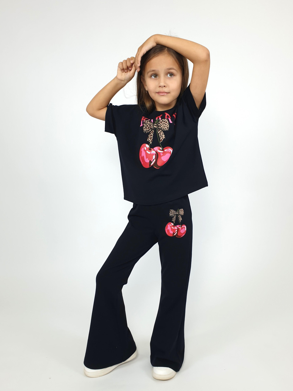 02-149-3 Комплект для девочки (джемпер+ брюки)