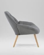 Кресло Олби Квадро серый