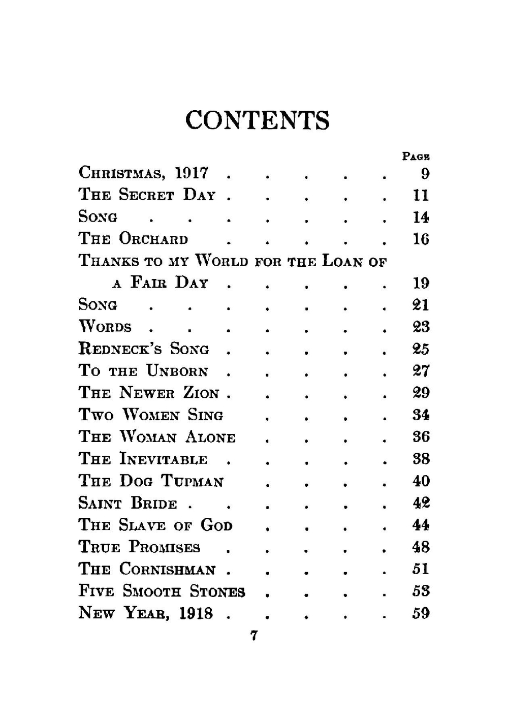 Twenty | Stella Benson