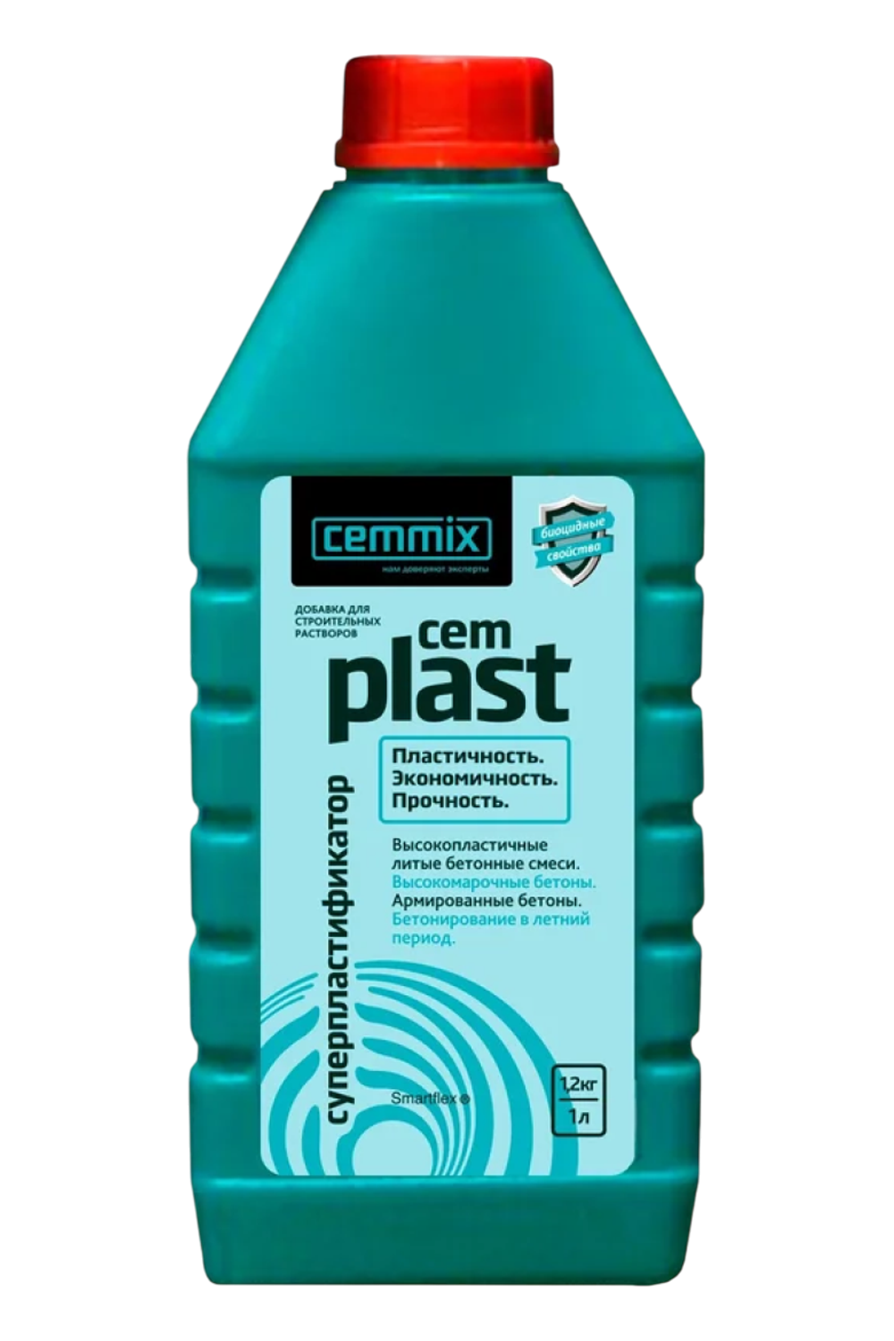 Пластификатор "CEMPLAST" 1л (1/20/640) "Cemmix"