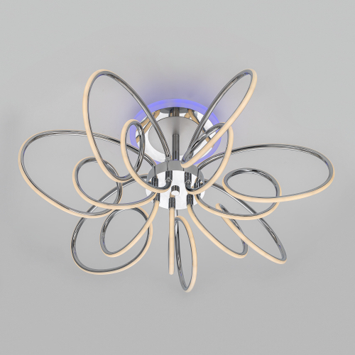 Citilux SALMA SMART CL224A171 RGB LED Умная люстра Хром