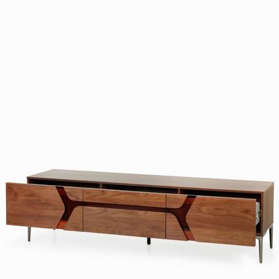 ТВ-Тумба Ailin 188х50 см, шпон ореха, меламин