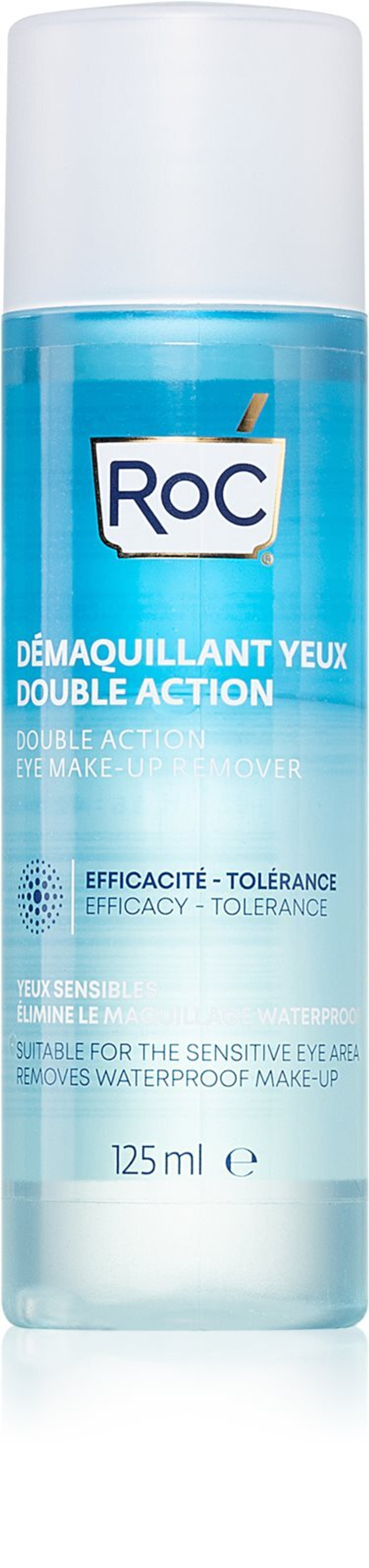 RoC Demaquillant Double Action - двухфазное средство для снятия макияжа с глаз /   125  ml  / GTIN 1210000800169