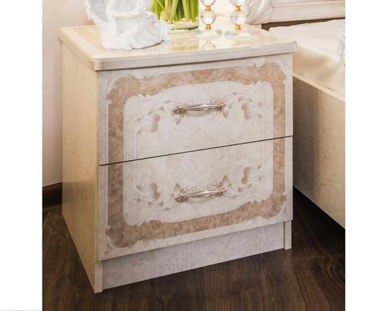 Тумба прикроватная ПАТРИСИЯ корень крем глянец