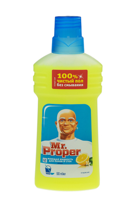 Моющее средство Мистер Пропер для полов и стен лимон 500мл
