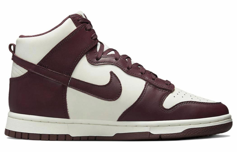 Кроссовки Nike Dunk Burgundy Crush (Женская размерная сетка)
