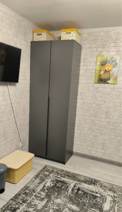 Шкаф распашной «ШК 5» Графит 80 см