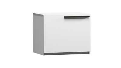 Обувница Лорена Пакс-1 Белый Фасадный 0101 59*43*48 см, Белый   Фиеста