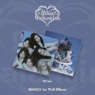 Альбом NMIXX - BLUE VALENTINE LP BLUE RANDOM Version