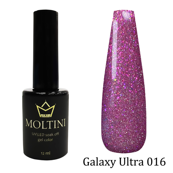 Гель-лак Moltini Galaxy Ultra 016, 12 ml