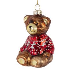 GAEM Украшение новогоднее "Мишка", L6 W5,5 H10 см