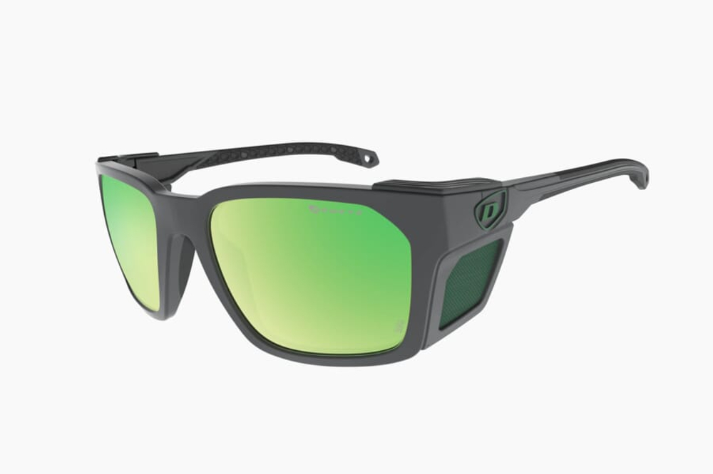 Спортивные очки Demetz Ice-Track / Grey Matt Pink With Green Revo Cat.3