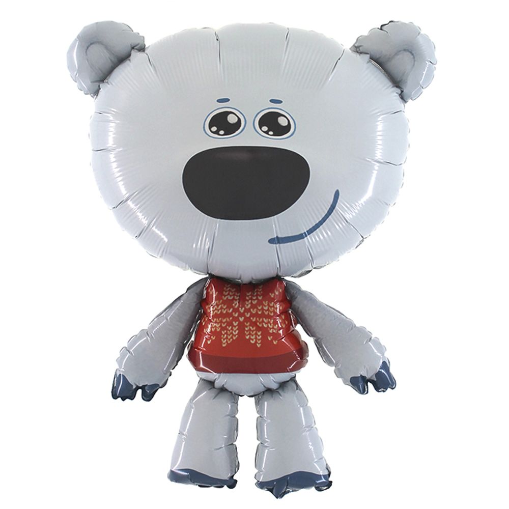 Шар (36''/90 см) Фигура, Ми-Ми-Мишки Тучка (лицензия ООО БРАВО), 1 шт.