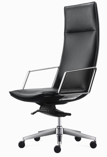 Офисное кресло Alek натуральная кожа 