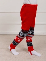 Рейтузы вязаные с орнаментом