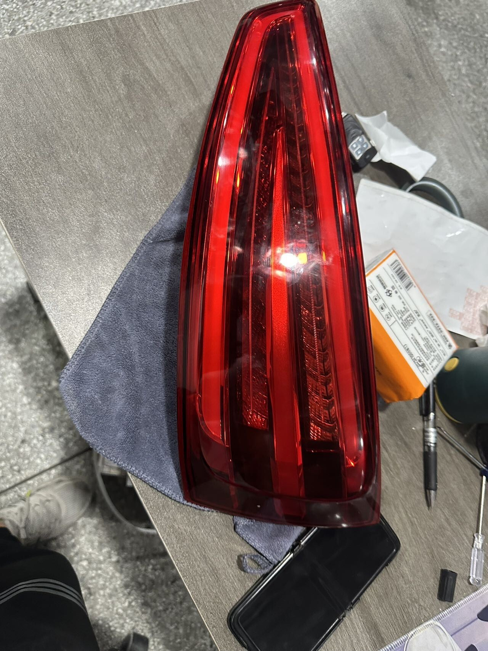 Задние фонари (левый и правый) Audi Q3 2013-2015
