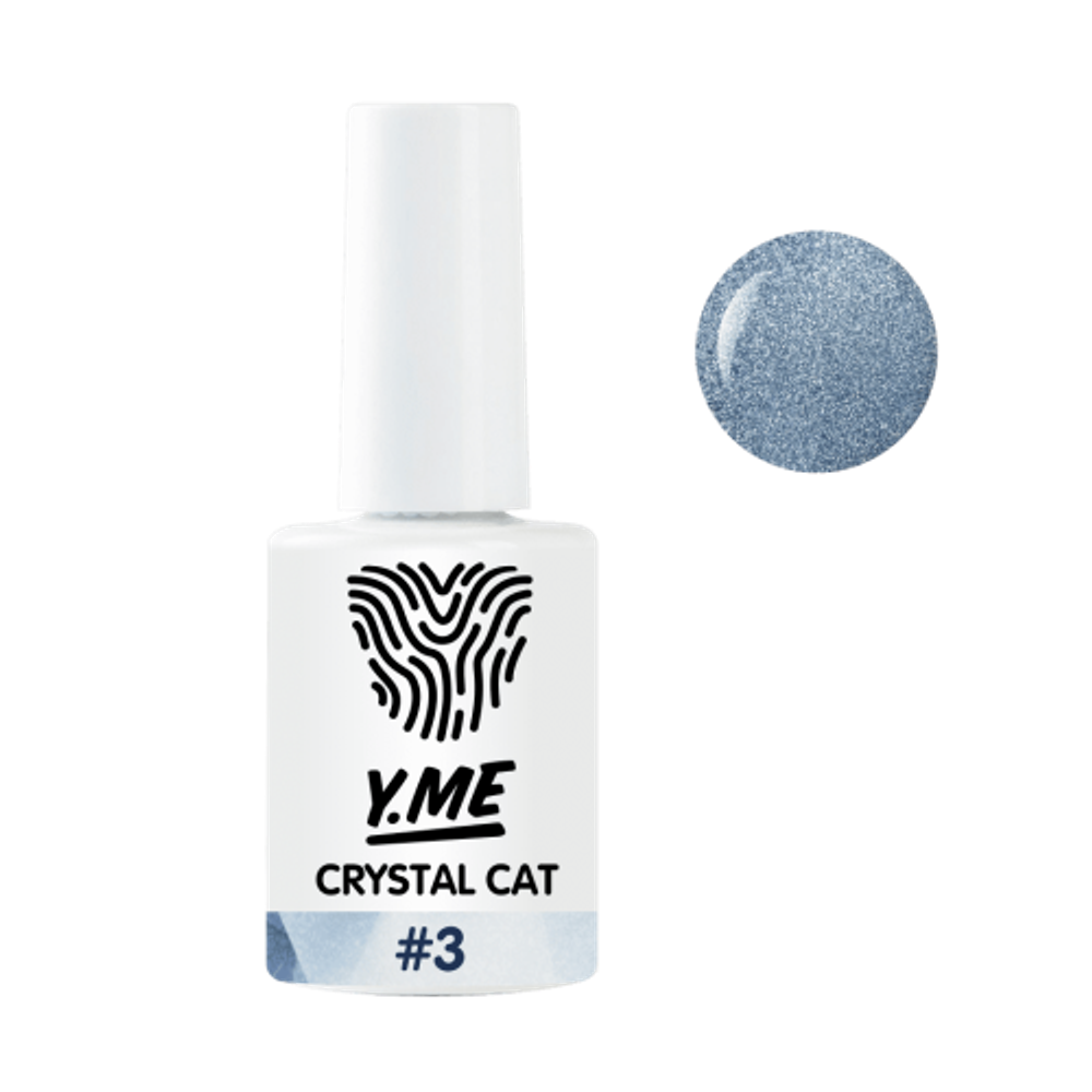 Y.me Гель-лак Crystal cat 03 (Кошачий глаз), 10мл