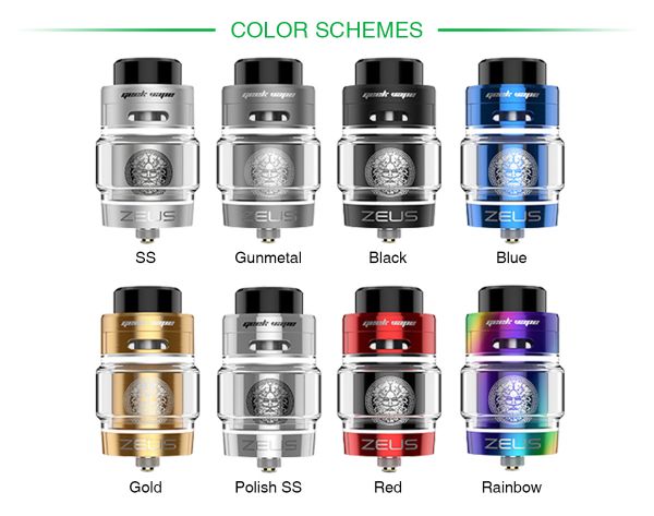 Цена на Бак Geek Vape Bubble Glass Zeus Dual RTA Купить Бак Geek Vape Bubble Glass Zeus Dual RTA