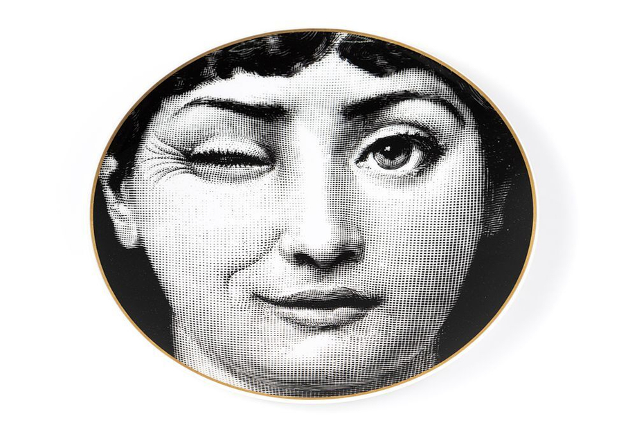 Fornasetti. Коллекционная декоративная тарелка исторической коллекции тарелок «Темы и вариации» №1