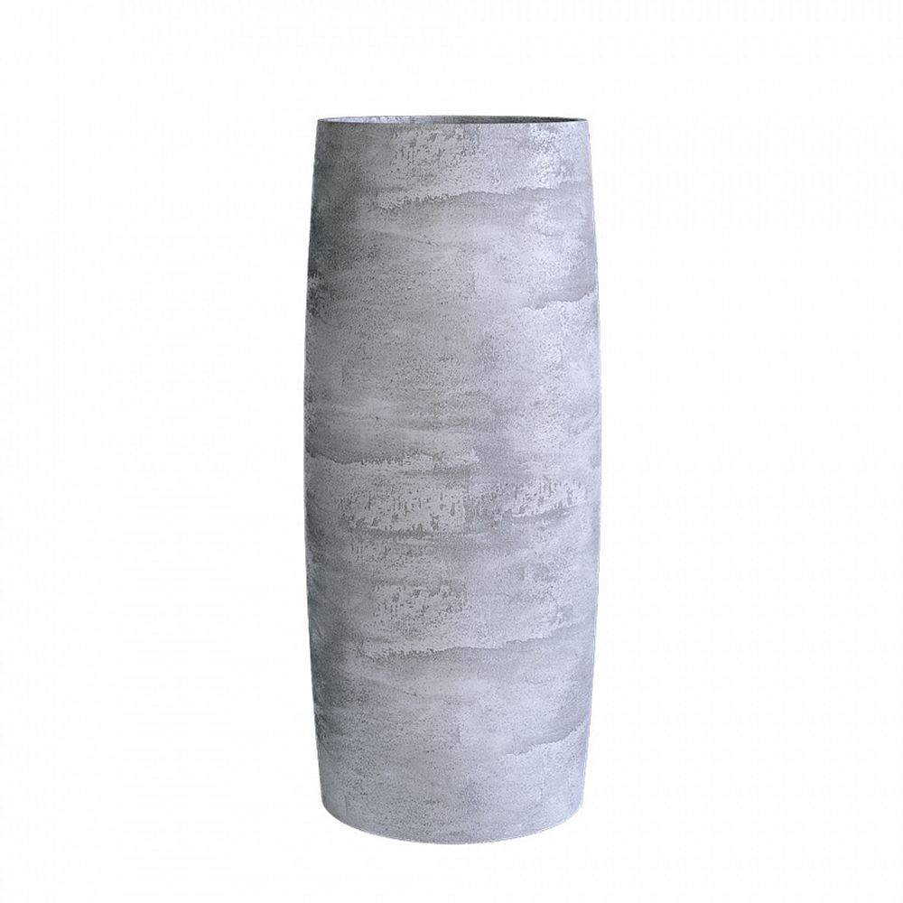 Кашпо CIGAR CONCRETE GREY LIGHT D27 H70