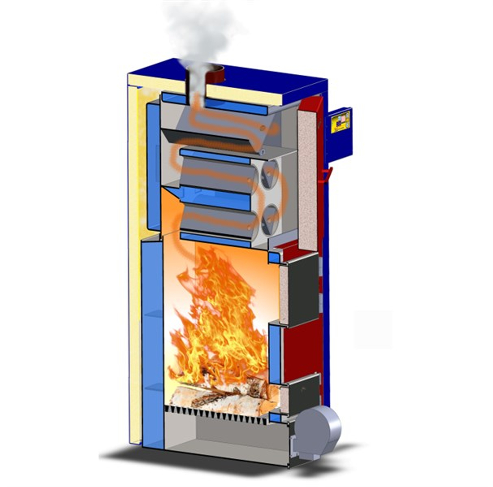 Котел длительного горения "СТАРТ-50-Long-MAX" (левый)