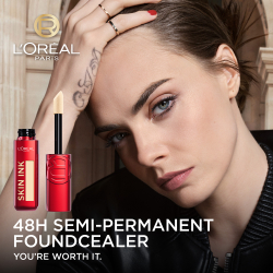 L’Oreal Paris Infaillible Skin Ink - Тональный крем-консилер 2 в 1 оттенок 260 Medium Warm, 15 ml