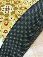 Круглый безворсовый ковер 120х120 для дома