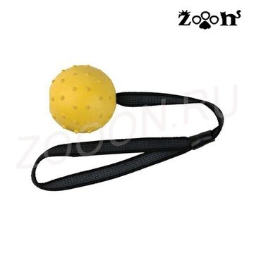 Trixie Мяч резиновый на веревке диаметр 5 см, длина 32 см