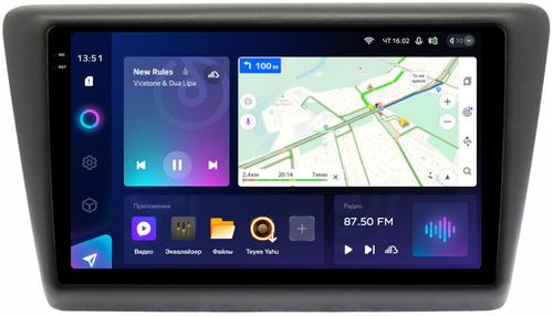 Магнитола для Skoda Rapid 1 2012-2020 (рамка тип 2) - Teyes CC3-2K на Android 10, Быстрая, 2K QLED, CarPlay, 4G SIM-слот