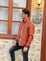 Кожаная куртка из кожи крокодила