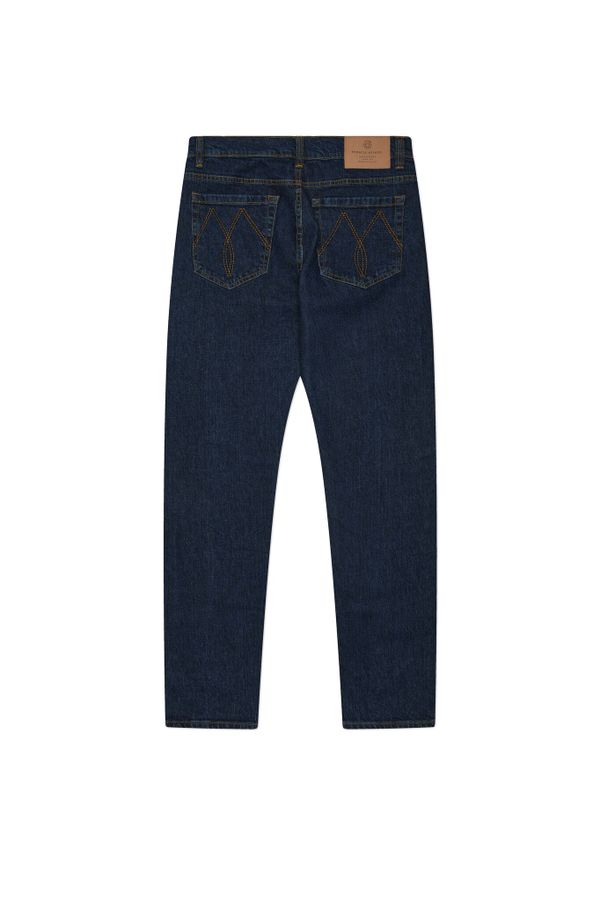 Джинсы Vintage Slim 2302 Tapered Мужские темно-синие - фото 2