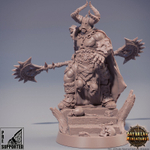 Человек Воин Паладин Варвар Файтер Рыцарь миниатюра для dnd, днд, pathfinder, фентези, Настольная игра, НРИ, Варгейм, РПГ