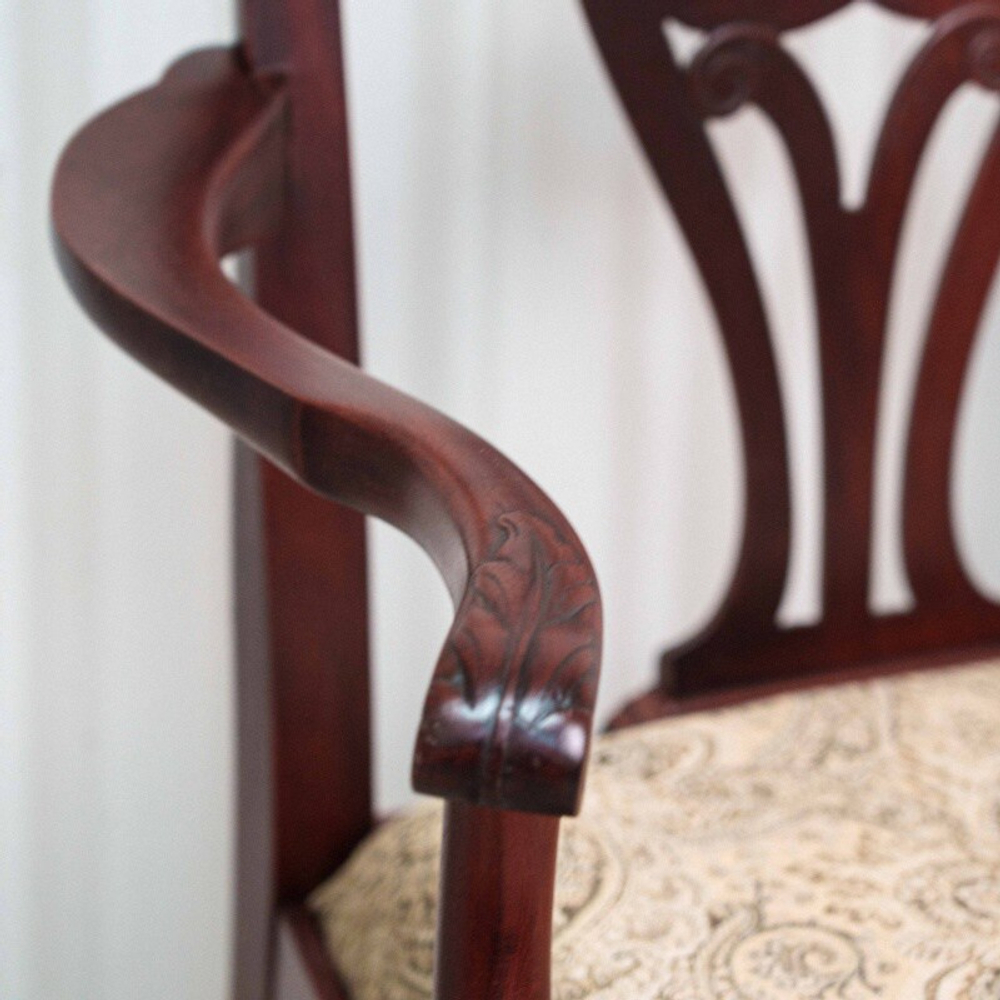 Парные кресла в стиле Чиппендейл