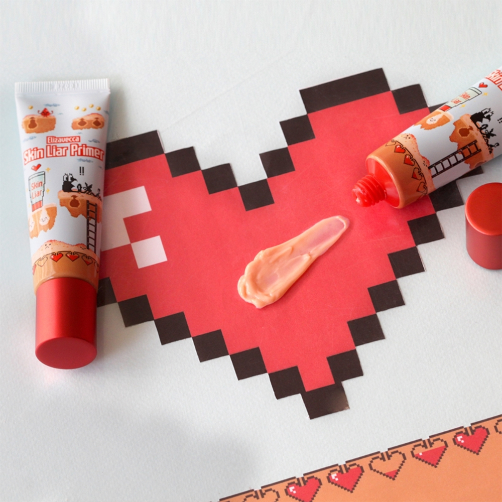 Elizavecca Skin Liar Primer - База под макияж для идеальной кожи, 30 ml