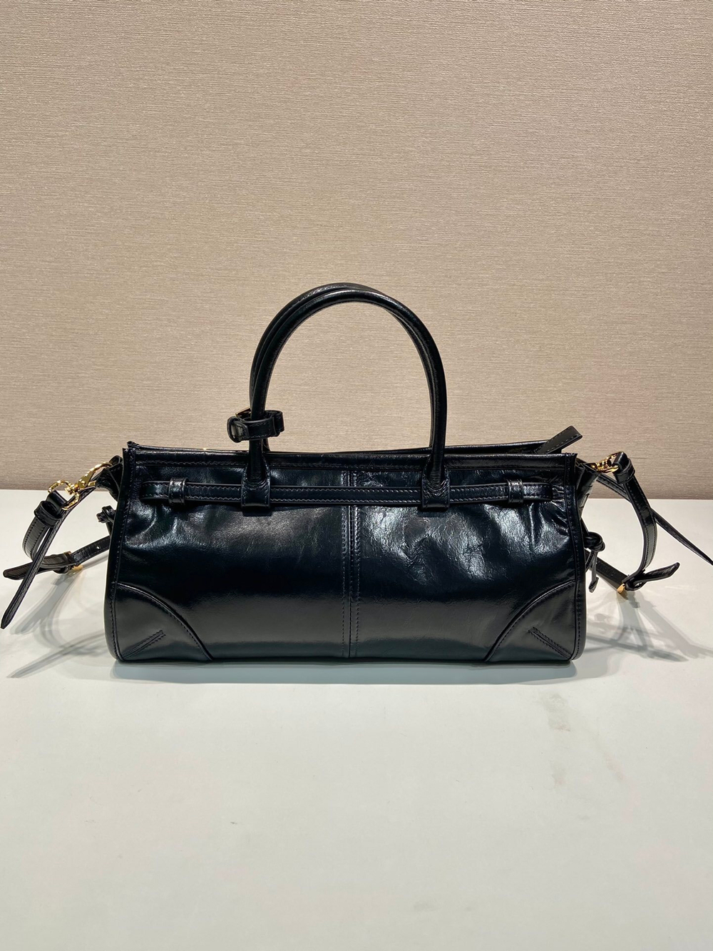Prada Medium Leather Handbag 32 cm