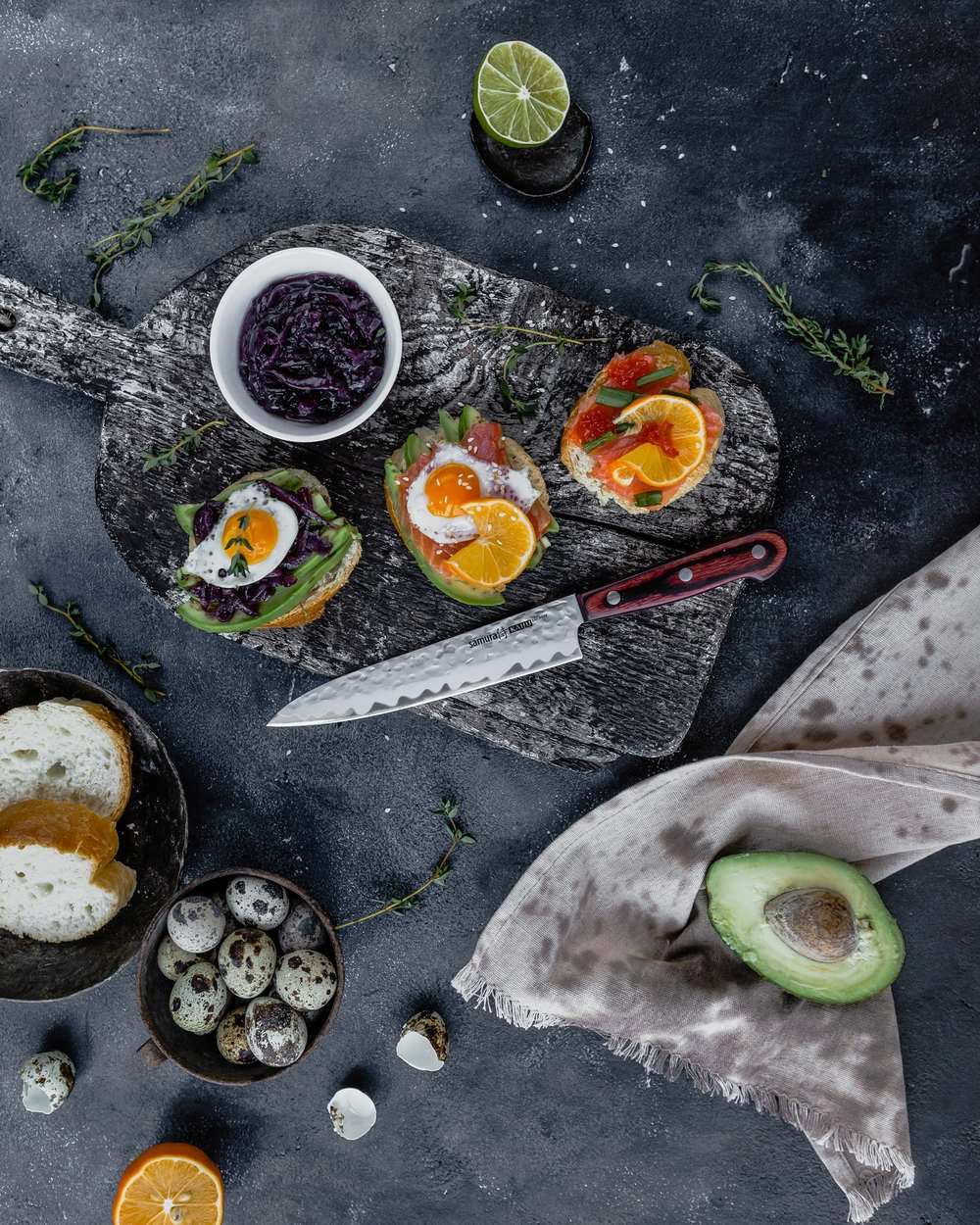 Нож кухонный универсальный 15см Samura Kaiju