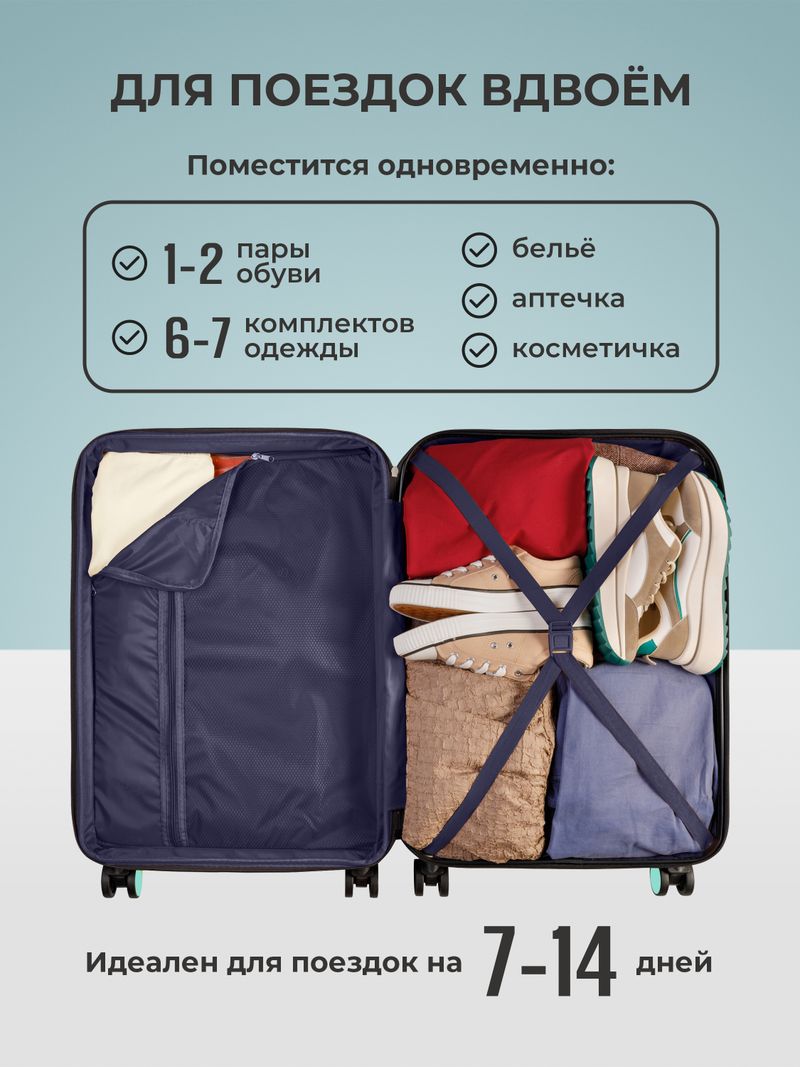 Набор M/L средний и большой Мятный