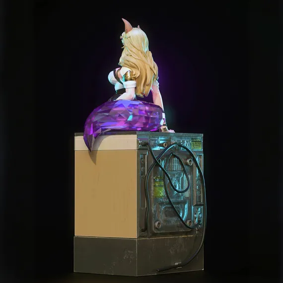 Ahri on laundry - K/DA