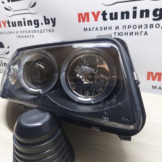 Фары передние ANGEL EYES BLACK для AUDI A4 11.94-12.98