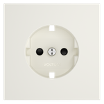 Накладка для розетки с заземлением и защитными шторками, S70 (хлопок)