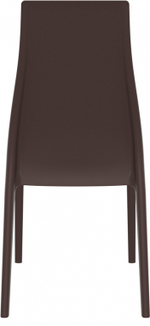 Стул пластиковый Siesta Contract Miranda, коричневый