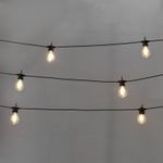 Гирлянда садовая Канэри, 10м, 3000К, встроенный аккумулятор, солнечная панель, коллекция Лондон REXA