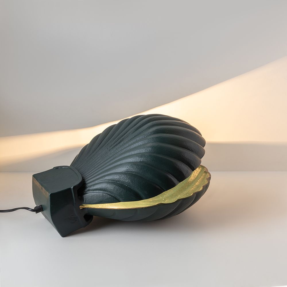 Лампа настольная Skall, зеленая