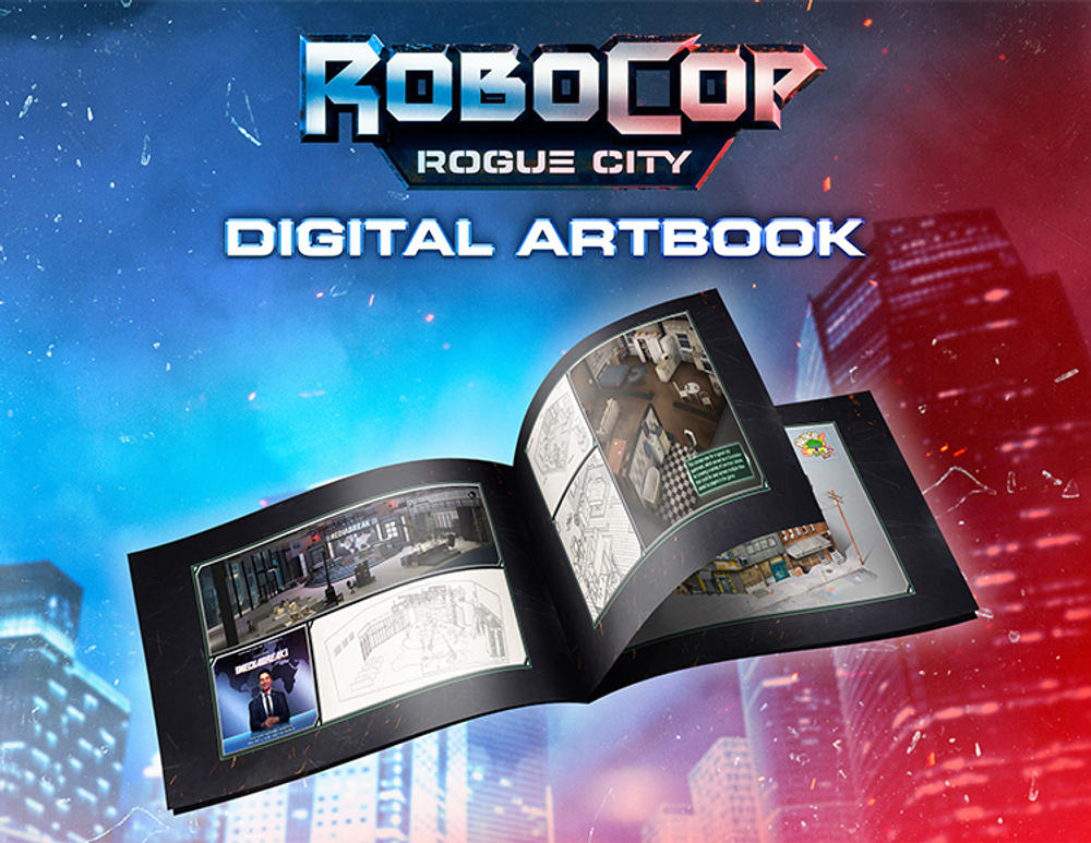 Robocop: Rogue City - Digital Artbook (для ПК, цифровой код доступа)