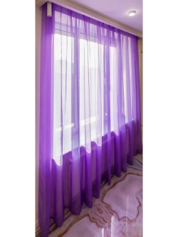 Тюль вуаль 260 х 150 см 2 шт