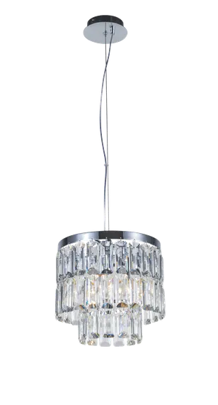 2752R/3A CHROME+CLEAR (1) Люстра NW