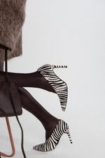 Туфли BARBARA ZEBRA