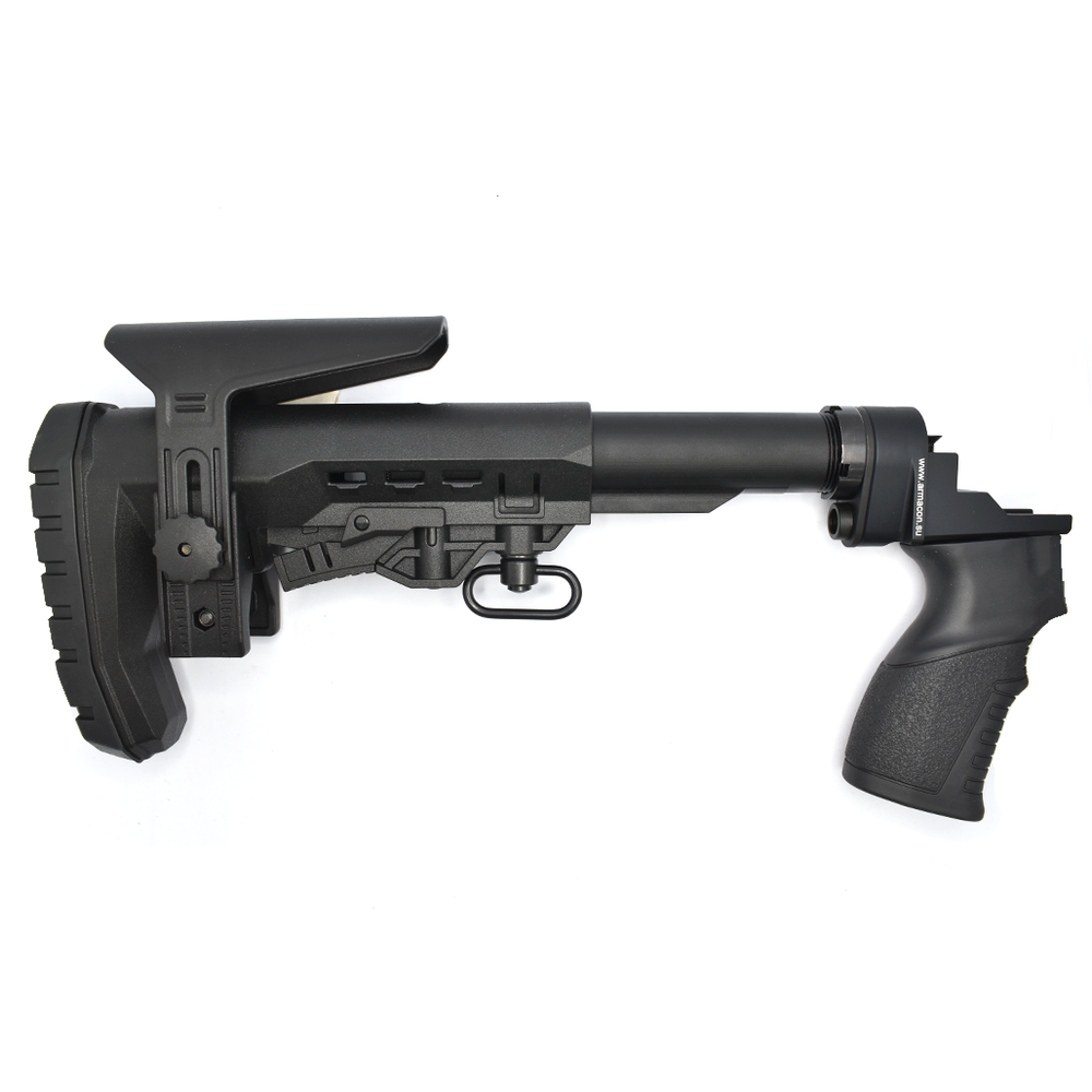 Комплект: Телескопический приклад на АКМ/АК74, Atom, K.Arma