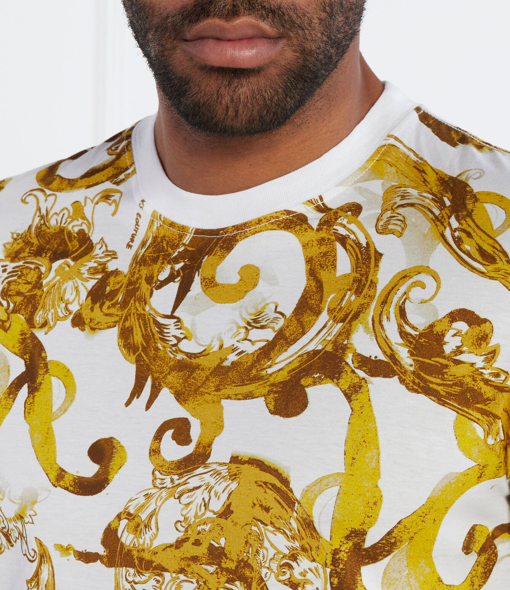 Футболка Versace Jeans Couture - белый(76GAH6S0JS287)